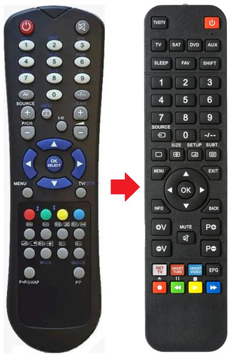 Telecomando adatto per