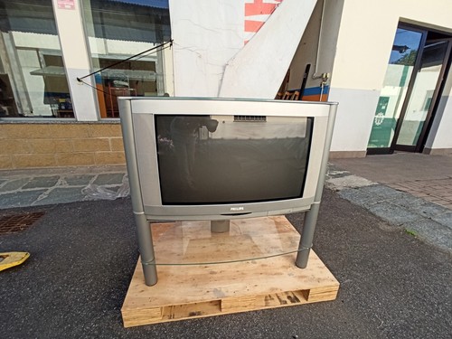 Televisore tubo catodico - tv,