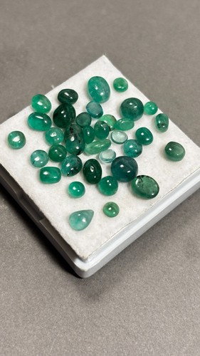 Cabochon smeraldo - 32,